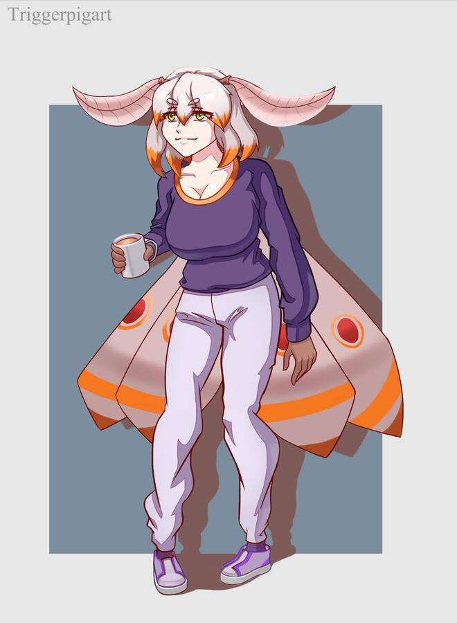 Moth girl